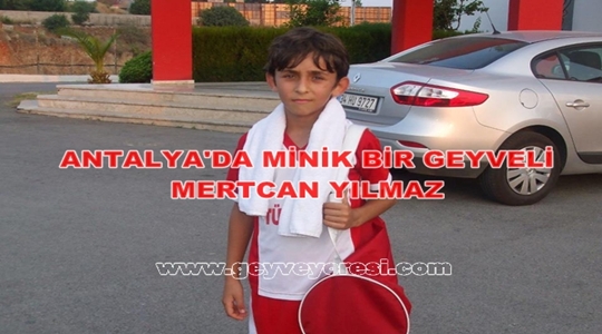 Antalyaspor U 12 de Geyveli Bir Futbolcu  Yetişiyor