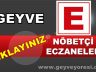 Geyve Nöbetçi Eczaneler