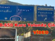 Eskişehir- Adapazarı yolu ve Geyve, Pamukova, Taraklı İlçelerinin Kullandığı D-650 Kara Yolunda Çile