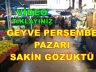 Geyve Perşembe Pazarı Sakin Gözüktü