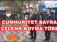 Geyve’de Cumhuriyet Bayramı Çelenk Koyma Töreni Yapıldı