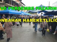 Geyve Perşembe Pazarında 2025 Yılı Sonbahar Hareketliliği