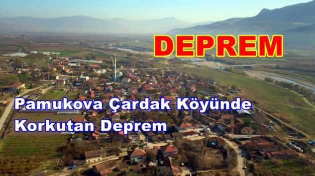 Pamukova Çardak Köyünde Korkutan Deprem