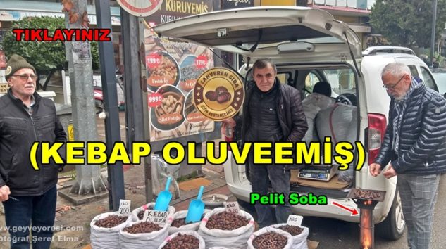 Alaattin Çelik Geyve’de Aydın İli Kestanesi Satıyor, Sami Bölükbaş Tadım Yapıyor Kebap Oluyor.