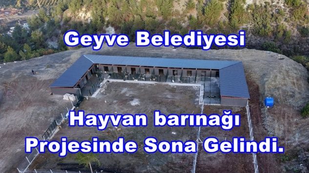Geyve Belediyesi Hayvan Barınağı Projesinde Sona Gelindi