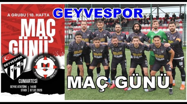 Geyvespor Arifiye Kalaycıspor Sakarya Süper Amatör A Gurubu 18. Hafta Karşılaşması