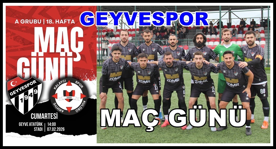 Geyvespor Arifiye Kalaycıspor Sakarya Süper Amatör A Gurubu 18. Hafta Karşılaşması