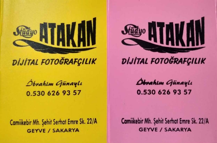 Sütüdyo Atakan Dijital Fotoğrafçılık Geyve Sakarya İbrahim Günaylı