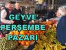 Geyve Perşembe Pazarı Namık Cihan İzlenimleri Geyve Yöresi Sakarya Geyve Perşembe Pazarı