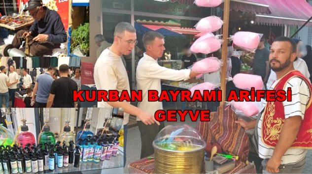 Kurban Arifesinde Geyve Kalabalık Bir Gün Yaşadı