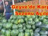 Geyve’de Karpuz Sezonu Açıldı, Adana Karpuzu Tezgahlardaki Yerini Aldı.