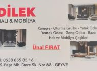 Dilek Halı Mobilya Geyve Ünal Fırat