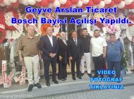 Geyve Arslan Ticaret Bosch Bayisi Açılışı Yapıldı