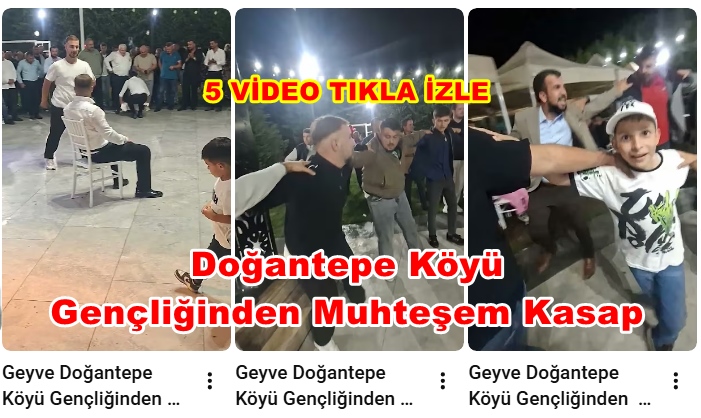 Geyve Doğantepe Köyü Gençliğinden Muhteşem Kasap