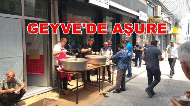Geyve İlçesinde Aşure Etkinliği Devam Ediyor