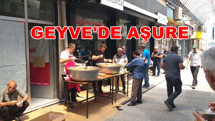 Geyve İlçesinde Aşure Etkinliği Devam Ediyor