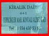 Geyve Tepecikler Mahallesi Konyalı Alibey Caddesi Kiralık Daire 4+1