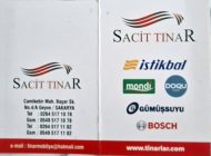 Geyve İstikbal Mağazası, Sacit TINAR Tınarlar Geyve