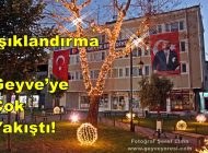 Işıklandırma Geyve’ye Çok Yakıştı!