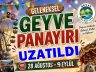 Geleneksel Tarihi Geyve Panayırı Uzatıldı