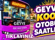 Geyve Koop Otobüs Saatleri Tıkla Öğren Geyve Adapazarı Otobüs Ulaşım Geyve Köyleri