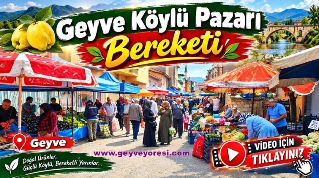 Geyve Köylü Pazarı Eylül Bereketi