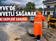 Geyve’de Kuvvetli Sağanak Etkili Oldu: SASKİ Ekipleri Sahada