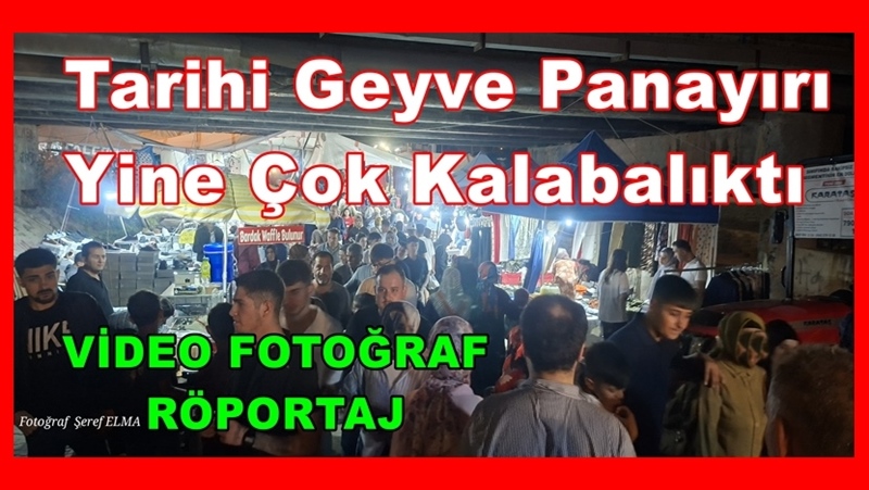 Tarihi Geyve Panayırı Yine Çok Kalabalıktı