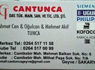 Cantunca Geyve Day. Tük. Mam.San. ve Tic Ltd. Şit. Geyve Sakarya
