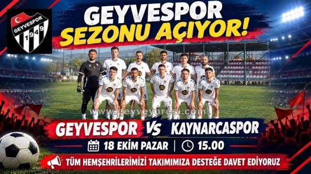 Davetlisiniz !!! Sakarya 1.Amatör Lig ekiplerinden Geyvespor 2026/2027 Sezonu Açıyor