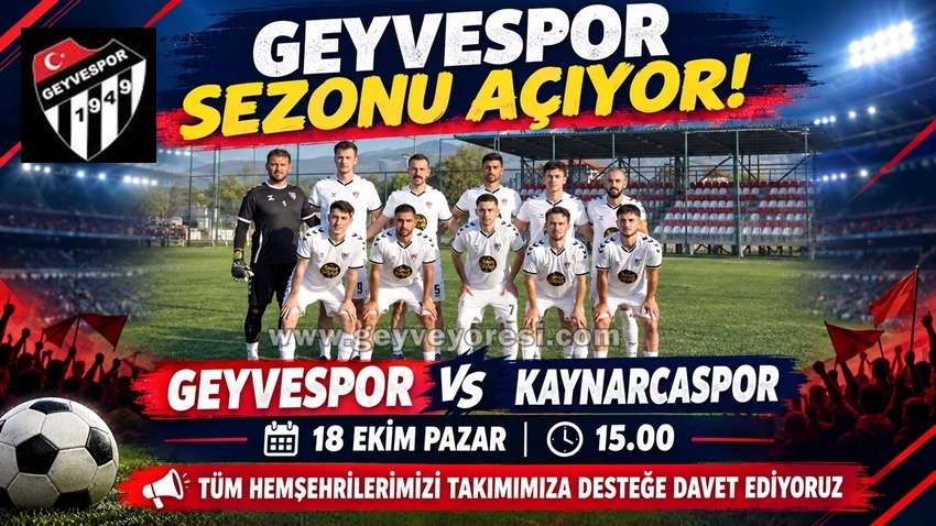 Davetlisiniz !!! Sakarya 1.Amatör Lig ekiplerinden Geyvespor 2026/2027 Sezonu Açıyor