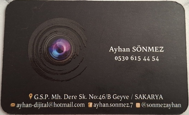 Foto Ayhan Dijital Fotoğrafçılık Ayhan Sönmez Geyve