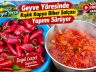Geyve Yöresinde Kışlık Kapya Biber Salçası Yapımı Sürüyor