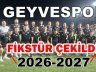 Geyve Spor Futbol Takımının Grubundaki Takımlar ve Geyve Spor’ un Maçları Belli Oldu.