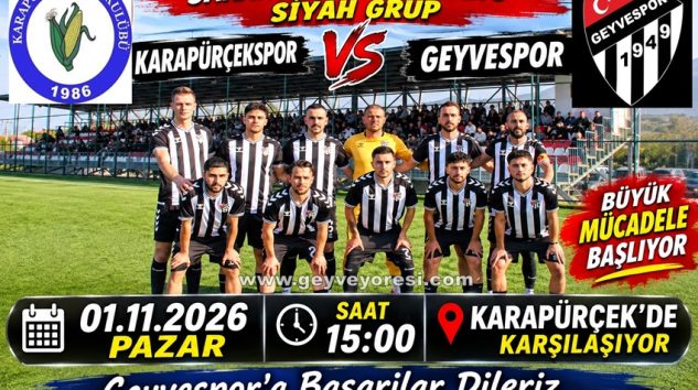 Karapürçekspor Geyvespor Sakarya 1. Amatör Futbol Lig  2. Hafta Karşılaşması